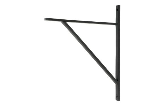 Click Here To Enlarge This Photo Of 51164 From the Anvil Matt Black Chalfont Shelf Bracket (314mm x 250mm)