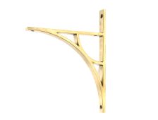 51166 From the Anvil Aged Brass Tyne Shelf Bracket (260mm x 200mm)