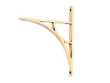 51173 From the Anvil Polished Bronze Tyne Shelf Bracket (260mm x 200mm)