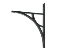 51174 From the Anvil Matt Black Tyne Shelf Bracket (260mm x 200mm)