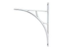 51179 From the Anvil Polished Chrome Tyne Shelf Bracket (314mm x 250mm)