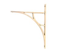 51183 From the Anvil Polished Bronze Tyne Shelf Bracket (314mm x 250mm)