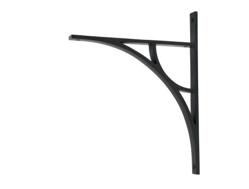 Click Here To Enlarge This Photo Of 51184 From the Anvil Matt Black Tyne Shelf Bracket (314mm x 250mm)