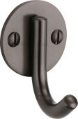 V1064-MB Heritage Brass Single Robe Hook Matt Bronze Finish