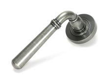 51330 From the Anvil Pewter Newbury Lever on Rose Set (Plain) - Unsprung