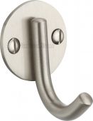 V1064-SN Heritage Brass Single Robe Hook Satin Nickel Finish