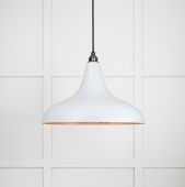 49720SBI From the Anvil Smooth Copper Frankley Pendant in Birch