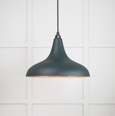 Click Here To Enlarge This Photo Of 49720SDI From the Anvil Smooth Copper Frankley Pendant in Dingle
