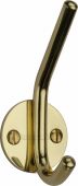 V1065-PB Heritage Brass Hat & Coat Hook Polished Brass Finish