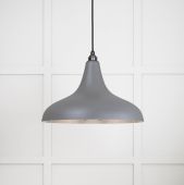 49721SBL From the Anvil Smooth Nickel Frankley Pendant in Bluff