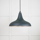 49721SDI From the Anvil Smooth Nickel Frankley Pendant in Dingle
