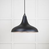 49721SEB From the Anvil Smooth Nickel Frankley Pendant in Elan Black