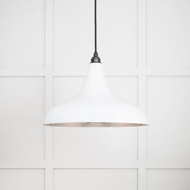 Click Here To Enlarge This Photo Of 49721SF From the Anvil Smooth Nickel Frankley Pendant in Flock