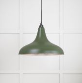 49721SH From the Anvil Smooth Nickel Frankley Pendant in Heath
