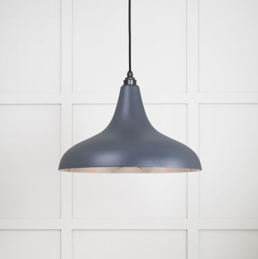 Click Here To Enlarge This Photo Of 49721SSL From the Anvil Smooth Nickel Frankley Pendant in Slate