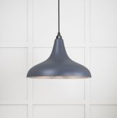 49721SSL From the Anvil Smooth Nickel Frankley Pendant in Slate