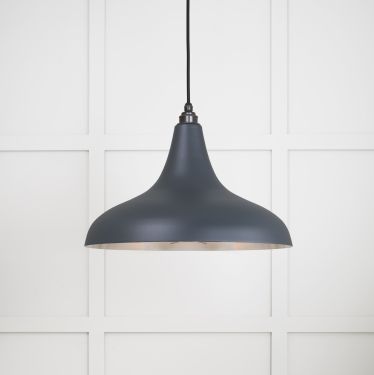 Click Here To Enlarge This Photo Of 49721SSO From the Anvil Smooth Nickel Frankley Pendant in Soot