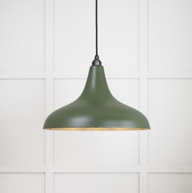 Click Here To Enlarge This Photo Of 49722SH From the Anvil Smooth Brass Frankley Pendant in Heath