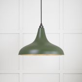 49722SH From the Anvil Smooth Brass Frankley Pendant in Heath