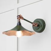 49723SH From the Anvil Smooth Copper Flora Wall Light in Heath