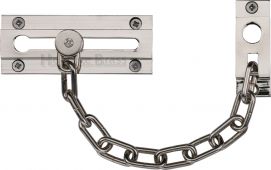 V1070-PNF Heritage Brass Door Chain Polished Nickel Finish