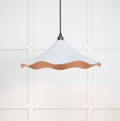49729SBI From the Anvil Smooth Copper Flora Pendant in Birch