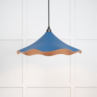 Click Here To Enlarge This Photo Of 49729SU From the Anvil Smooth Copper Flora Pendant in Upstream
