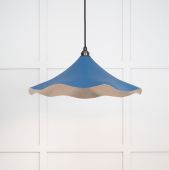 49730SU From the Anvil Smooth Nickel Flora Pendant in Upstream