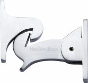 V1074-SC Heritage Brass Door Holder Gravity Design Satin Chrome Finish