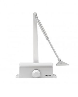 Click Here To Enlarge This Photo Of ZDC003-SE - Zoo Hardware Silver Size 3 Fixed Power Budget Door Closer with Arm and body (P.A Braket Inc)
