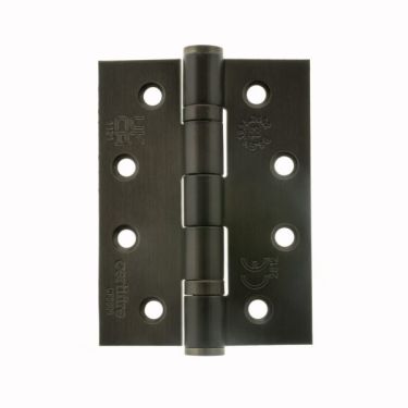Click Here To Enlarge This Photo Of Atlantic - AH1433UDB Grade 13 Fire Rated Ball Bearing Hinges 4" x 3" x 3mm - Urban Dark Bronze