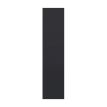 Click Here To Enlarge This Photo Of AR624B Hoppe Arrone 350mm x 75mm Finger Plate - (Nylon) Black - 50004098