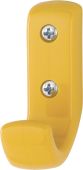 K676 (AR618) Hoppe Arrone Single Coat Hook - (Nylon) Yellow - 624416