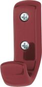 K676 (AR618) Hoppe Arrone Single Coat Hook - (Nylon) Claret - 537587