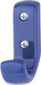 K676 (AR618) Hoppe Arrone Single Coat Hook - (Nylon) Cobalt Blue - 624423