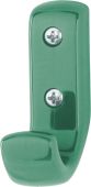 K676 (AR618) Hoppe Arrone Single Coat Hook - (Nylon) Green - 624409
