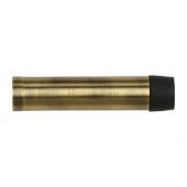 V1081 64-AT Heritage Brass Cylindrical Door Stop without Rose 64mm (75mm projection inc buffer) Antique Brass Finish