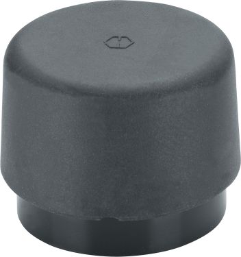 Click Here To Enlarge This Photo Of K486 (AR613) Hoppe Arrone Floor Fix Door Stop - (Nylon) Black - 584062