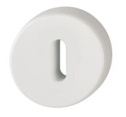 K15S (AR600/26) Hoppe Arrone Standard Key Escutcheon - (Nylon) Diamond White - 567065