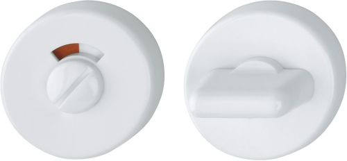 Click Here To Enlarge This Photo Of K15S (AR600/29) Hoppe Arrone Bathroom Turn & Release - (Nylon) Diamond White - 623600