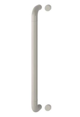 Click Here To Enlarge This Photo Of AR602/600BF Hoppe D' Handle Ø 34mm x 600mm Centres Pull Handle Bolt Fix - (Nylon) Dove Grey