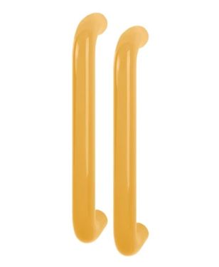 Click Here To Enlarge This Photo Of AR602/300BB Hoppe D' Handle Ø 34mm x 300mm Centres Pull Handle Back To Back - (Nylon) Yellow