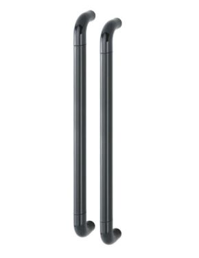Click Here To Enlarge This Photo Of AR602/600BB Hoppe D' Handle Ø 34mm x 600mm Centres Pull Handle Back To Back - (Nylon) Black