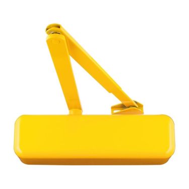 Click Here To Enlarge This Photo Of AR3500-D-Y/Y Hoppe Size 2-4 Overhead Spring Door Closer c/w Backcheck & Delayed Action - RAL1004 Golden Yellow (87101081)