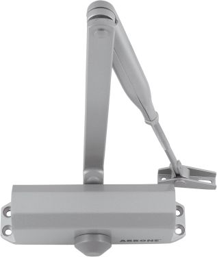 Click Here To Enlarge This Photo Of AR450-SE Hoppe Arrone Fixed Power Size 3 Overhead Door Closer - Silver (87109670)