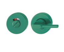 K42KS (AR600/29D) Hoppe Arrone Disabled Bathroom Turn & Release - (Nylon) Green - 2260762