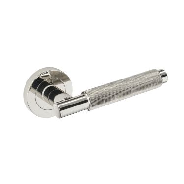 Click Here To Enlarge This Photo Of JTHA1810-F Jigtech 'Textura' Lever On Rose Polished Chrome [CE]