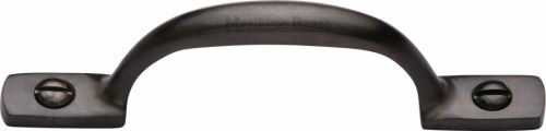 Click Here To Enlarge This Photo Of V1090 102-MB Heritage Brass Pull Handle Russell Design 102mm Matt Bronze Finish