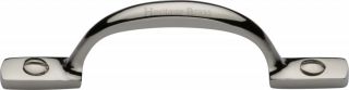V1090 102-PNF Heritage Brass Pull Handle Russell Design 102mm Polished Nickel Finish