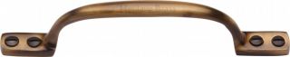 V1090 152-AT Heritage Brass Pull Handle Russell Design 152mm Antique Brass Finish